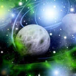 3d space live wallpaper android application logo